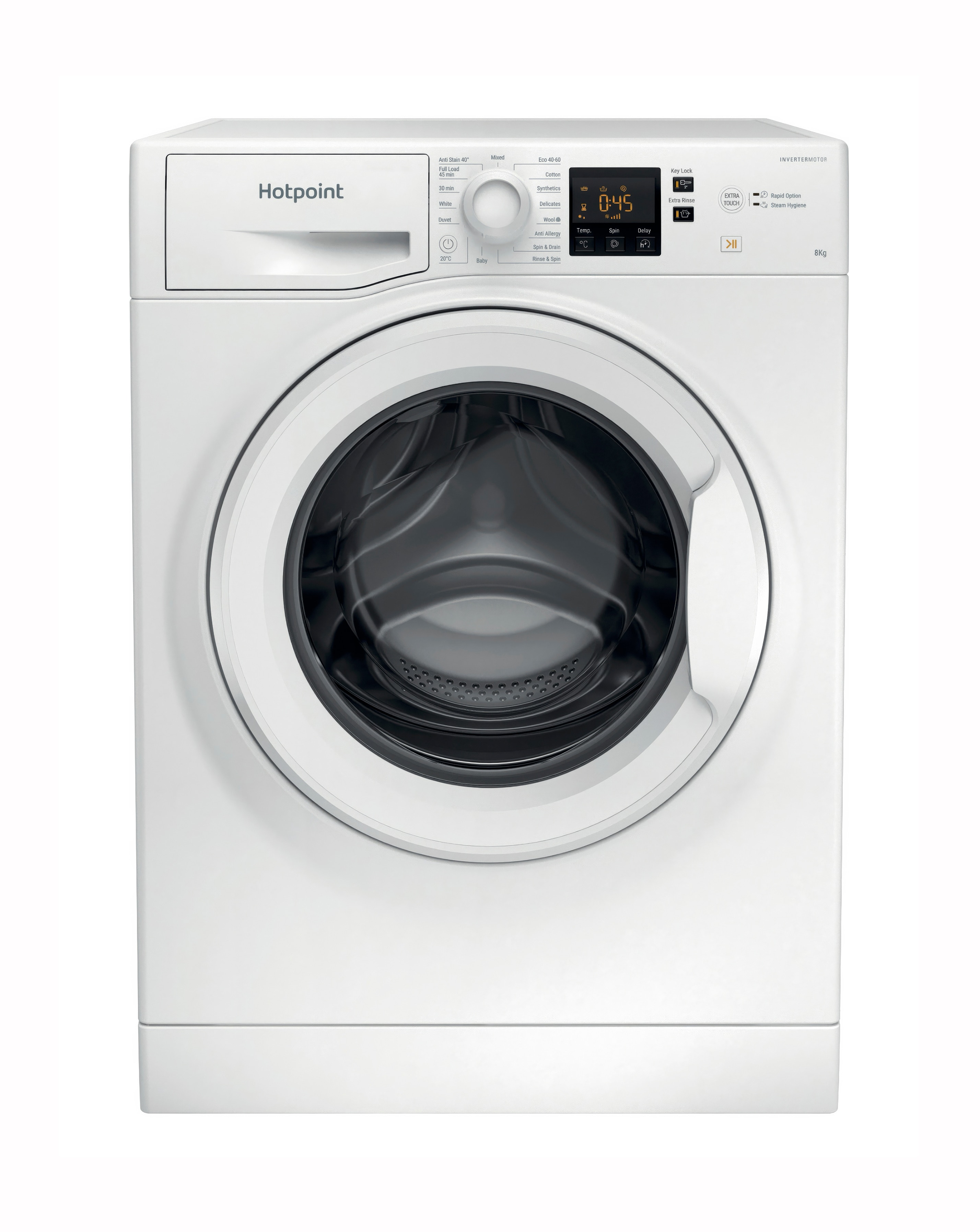 Hotpoint NSWM846WUK Wash Machine White