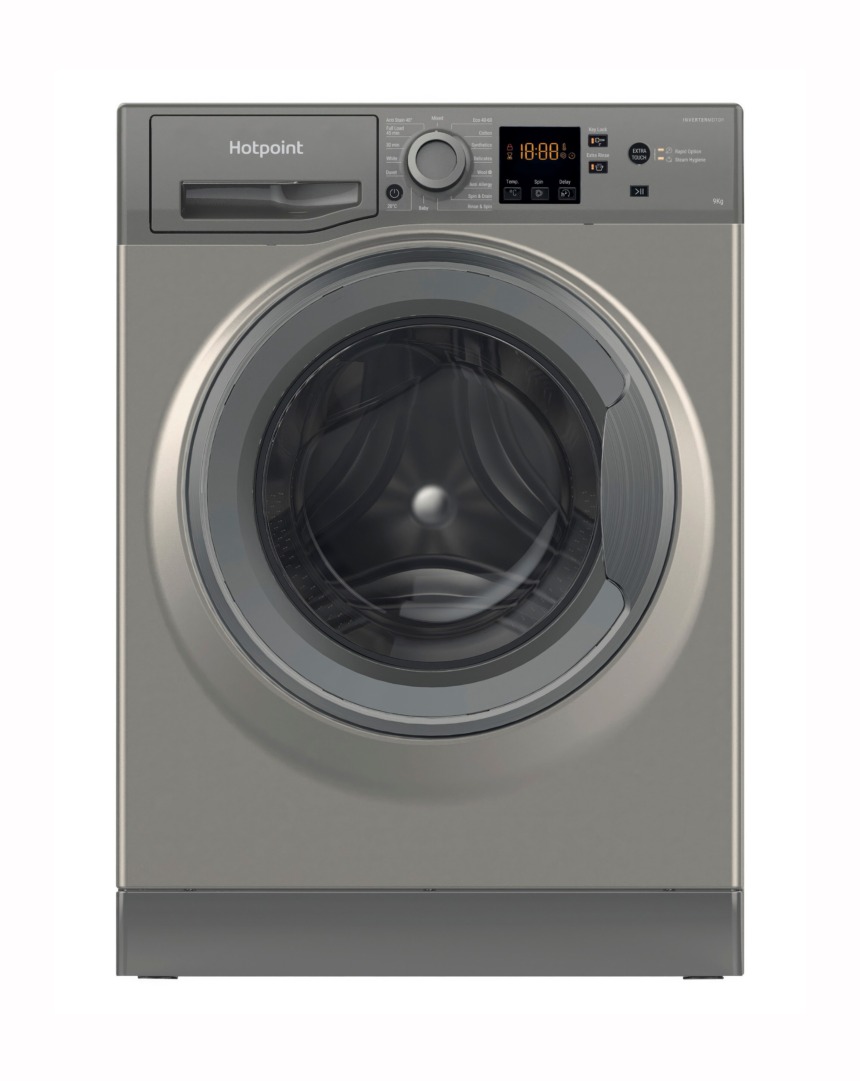 Hotpoint NSWM946GGUK Wash Machine Graph