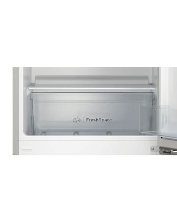 Indesit IB55 532 S UK Combi Fridge Freezer Silver + Install
