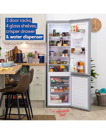 Russell Hobbs RH180FFFF551E1SWD Fridge Freezer Water Dispenser Silver + Install