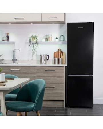 Russell Hobbs RH180FF541E1B Fridge Freezer Black + Install