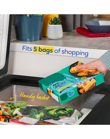 Russell Hobbs RH99CF0E1B 99L Chest Freezer Black + Install