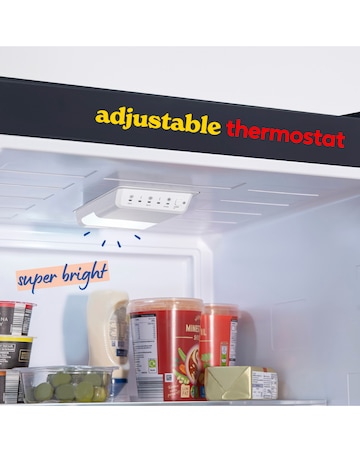 Russell Hobbs RH180FFFF551E1B Frost-Free Fridge Freezer Black + Install