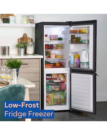 Russell Hobbs RH145FF501E1B 50cm Fridge Freezer Black + Install