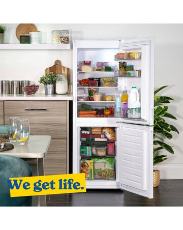 Russell Hobbs RH145FF501E1W 50cm Fridge Freezer White + Install