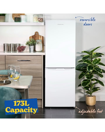 Russell Hobbs RH145FF501E1W 50cm Fridge Freezer White + Install