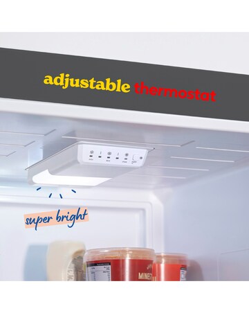 Russell Hobbs RH180FFFF551E1DS 70/30 Fridge Freezer Dark Steel + Install