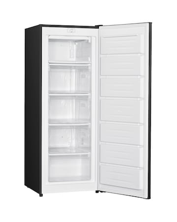 Russell Hobbs RH143FZ552E1B 143cm High Small Upright Freezer - Black + Install