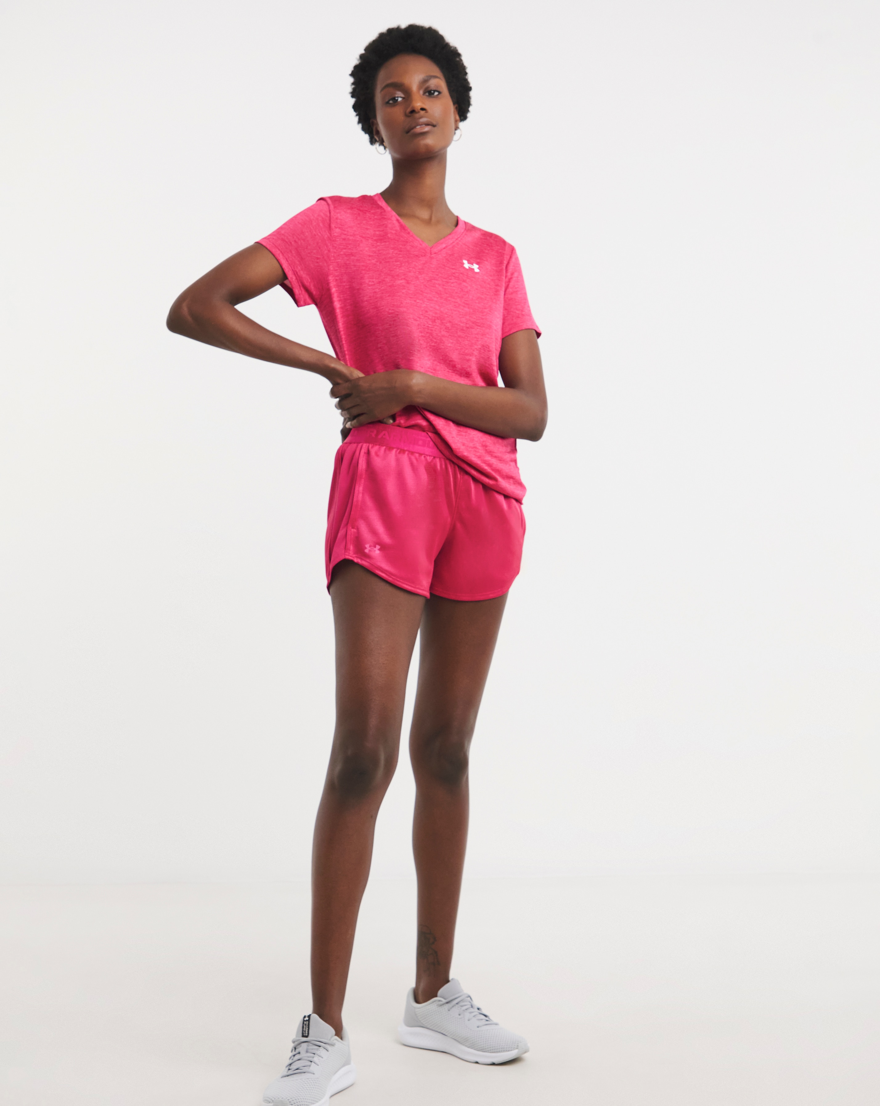 Under Armour Tech Play Up Shine Shorts