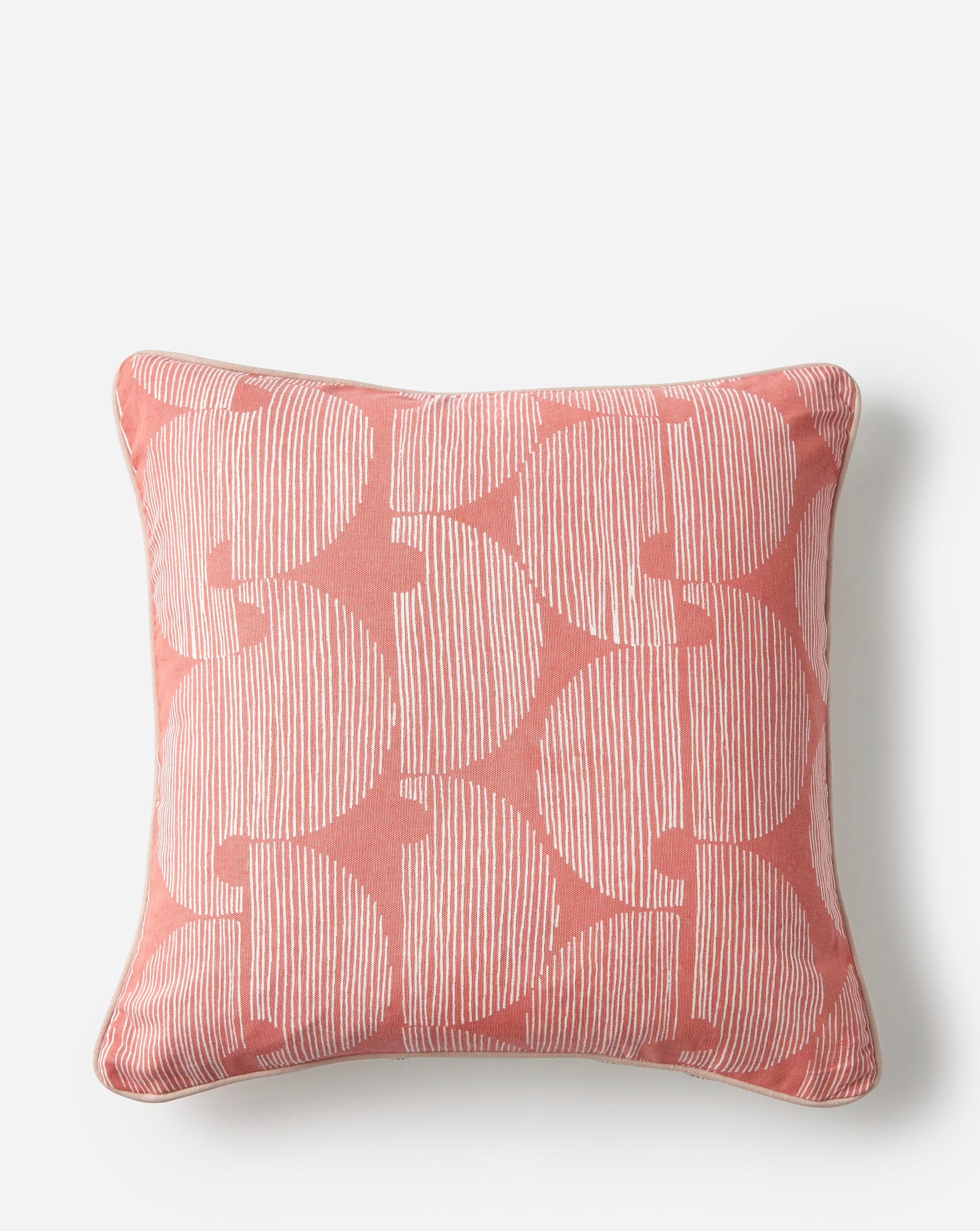Blush Circle Marked Cushion Cover