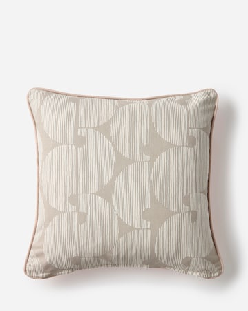 Blush Circle Marked Cushion Cover