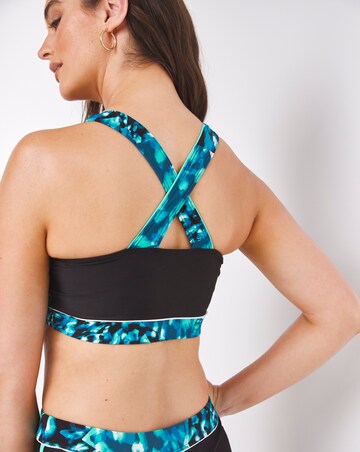 Sports Swim Crop Top