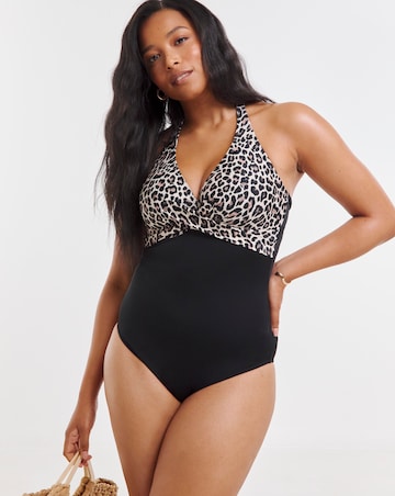 Figleaves Tailor Underwired Swimsuit Longer Length
