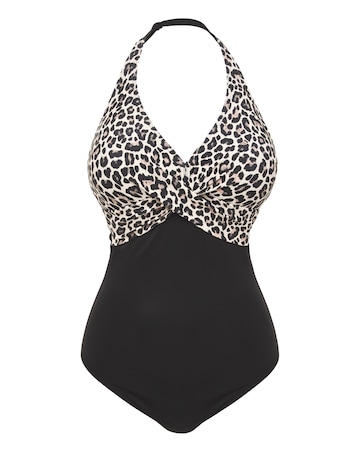 Figleaves Tailor Underwired Swimsuit Longer Length