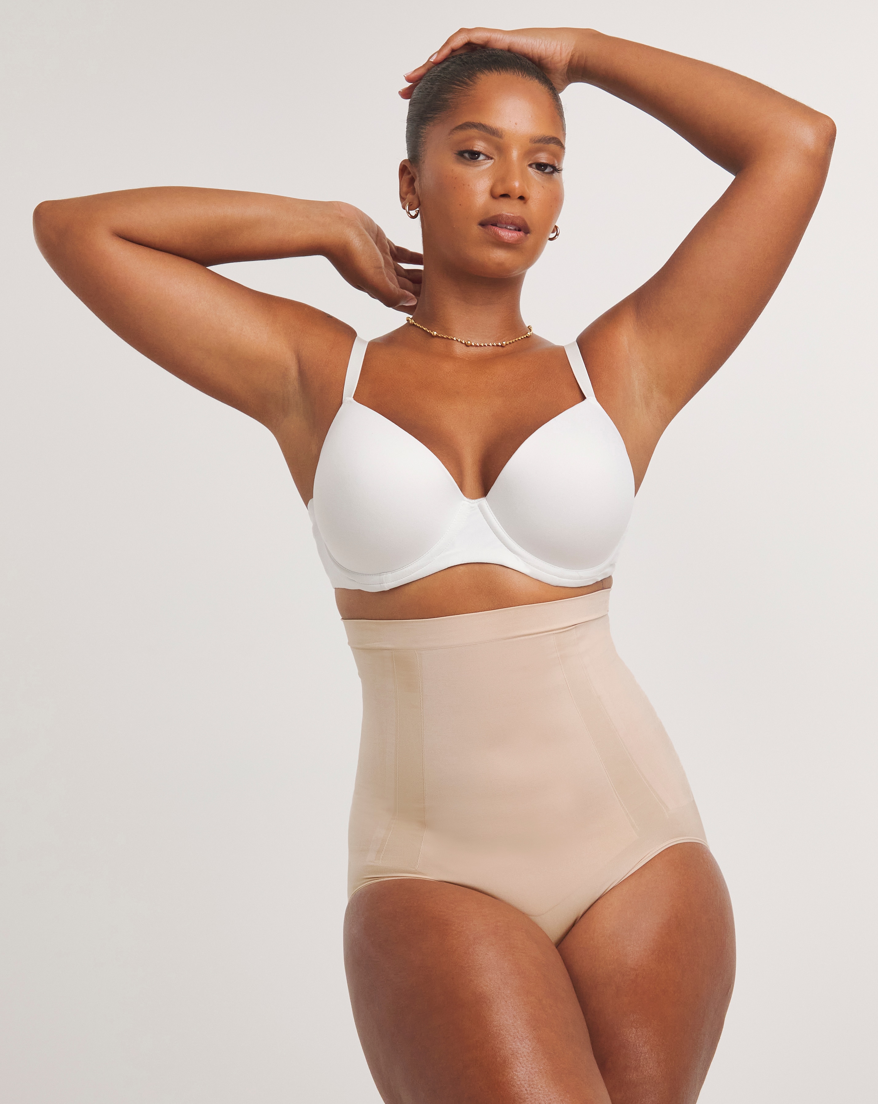 Spanx Oncore High Waist Briefs Soft Nude