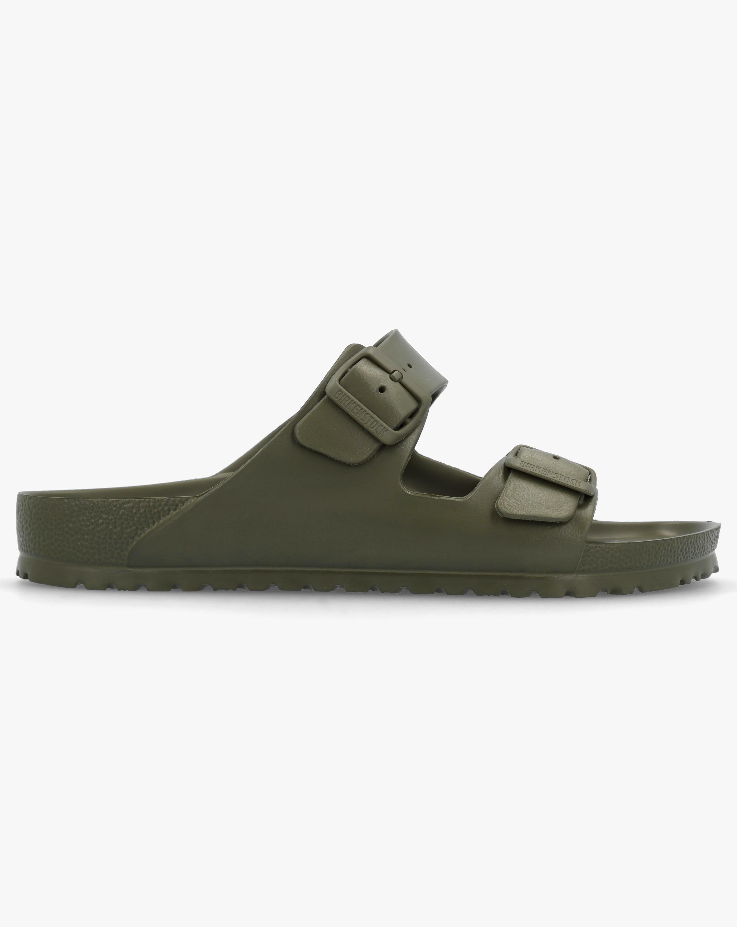 Birkenstock Mens Arizona Khaki EVA Mules