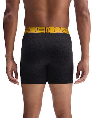 Under Armour Performance Cotton 6Inch 3 Pack Boxers