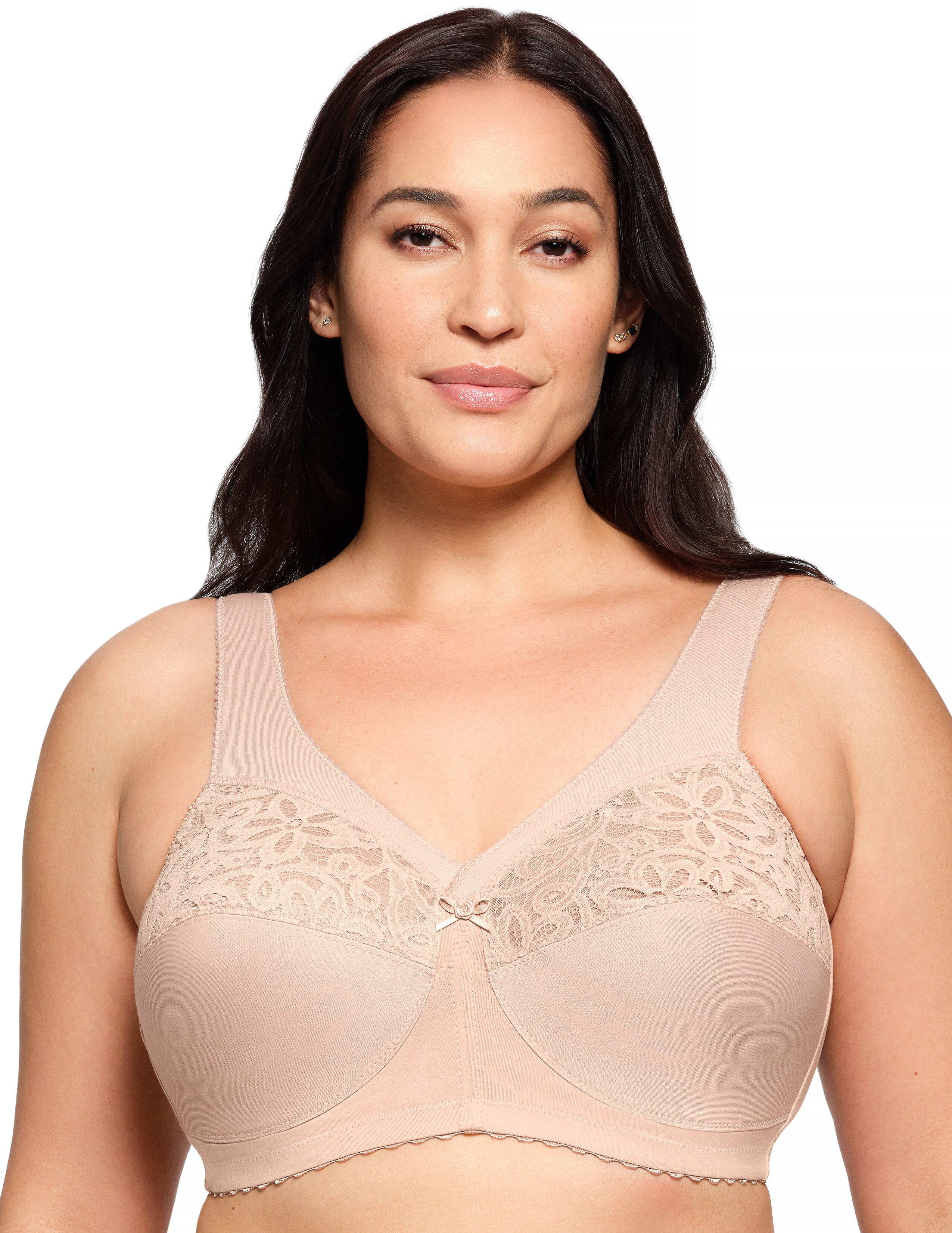 Glamorise Plus Size MagicLift Cotton Support Bra 1001