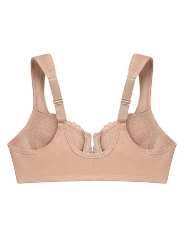 Glamorise Plus Size WonderWire Front-Fastening Bra 1245