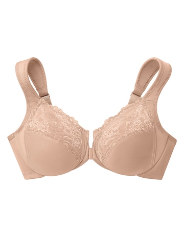 Glamorise Plus Size WonderWire Front-Fastening Bra 1245