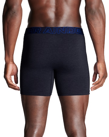 Under Armour Performance Cotton 6Inch 3 Pack Boxers