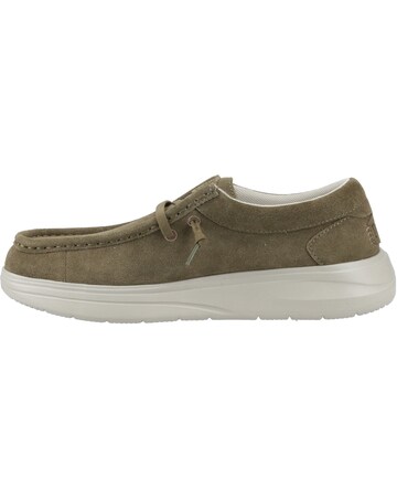 HEYDUDE Wally X Suede Slip On Shoes