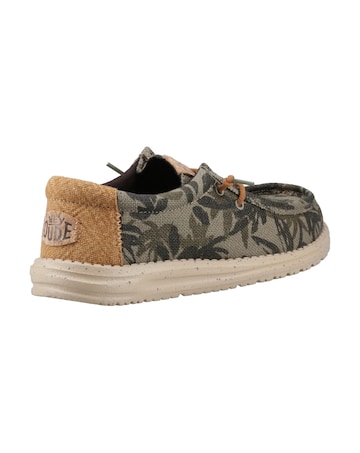 HEYDUDE Wally Palm Jute Shoes