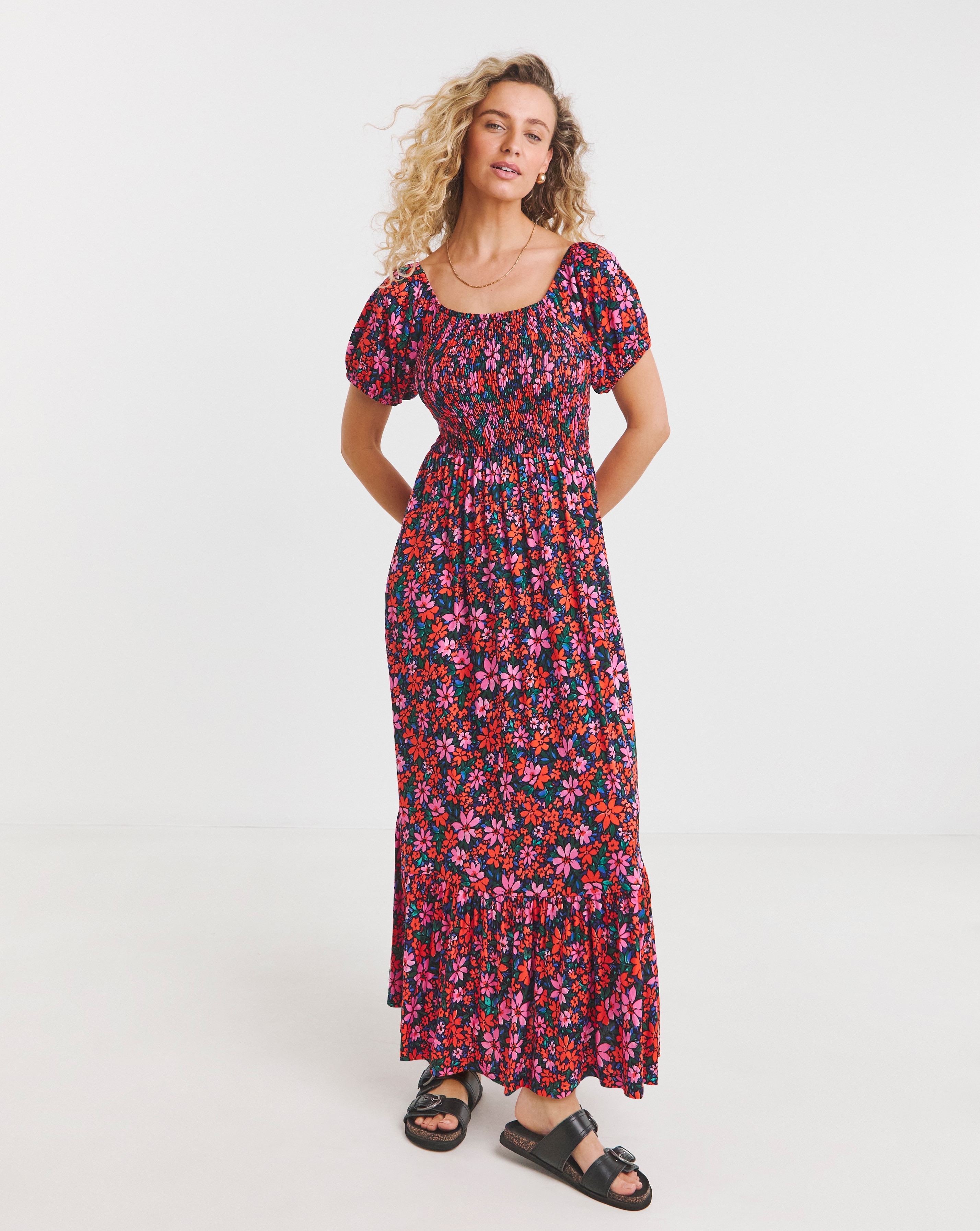 Joe Browns Floral Jersey Maxi Dress
