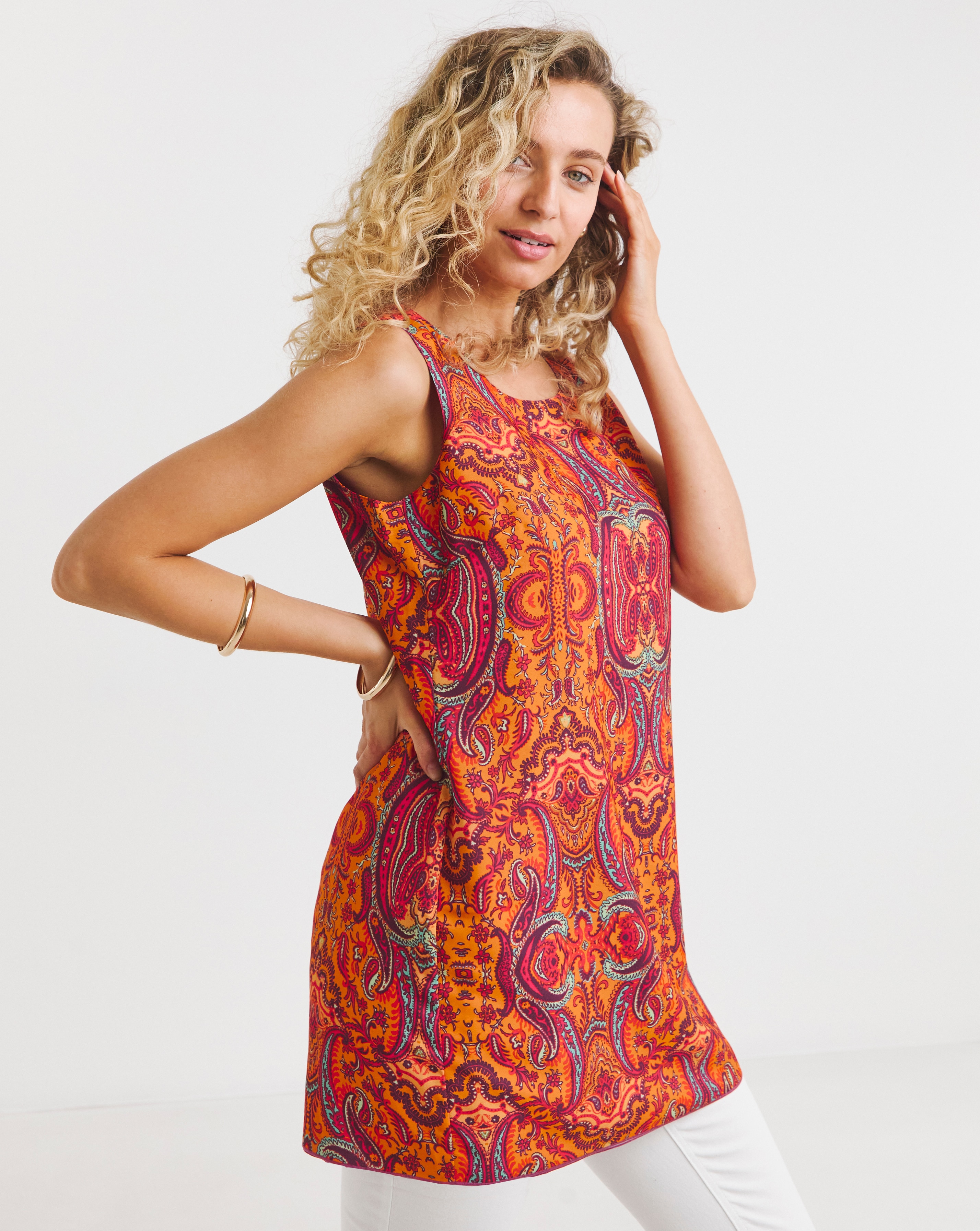 Joe Browns Vibrant Reversable Tunic