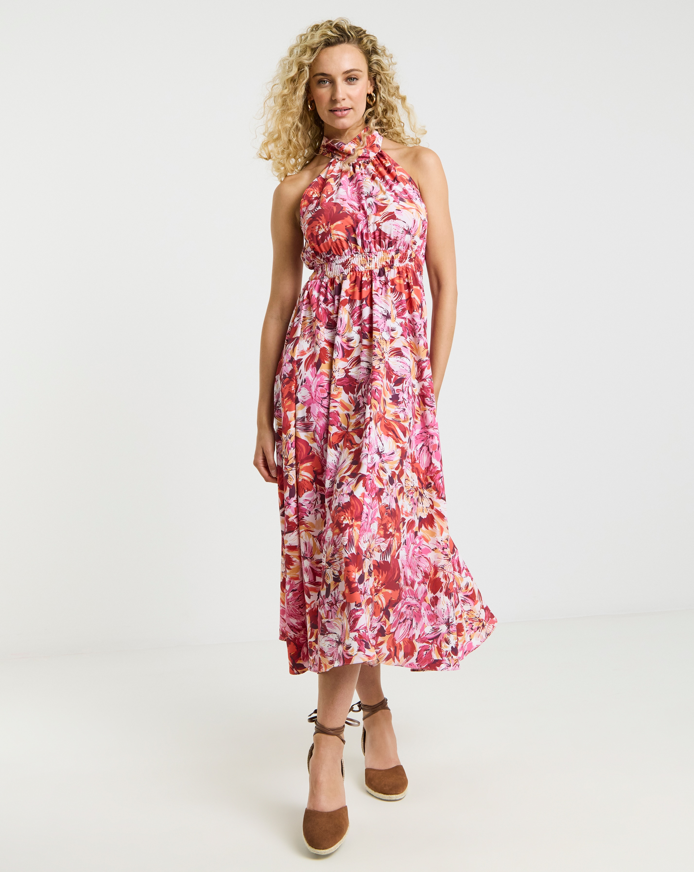 Joe Browns Stunning Halter Maxi Dress