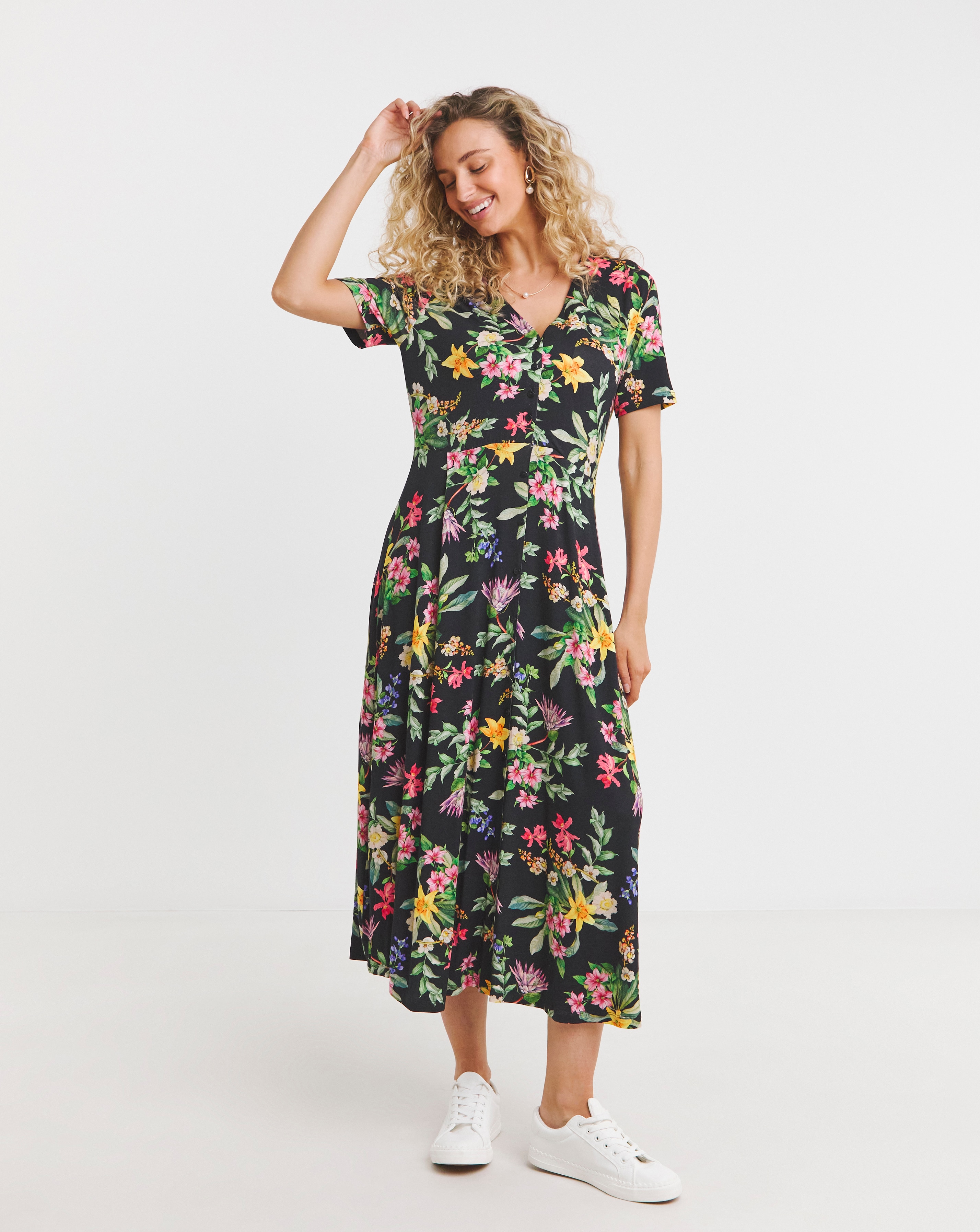 Joe Browns Floral Tea Dress