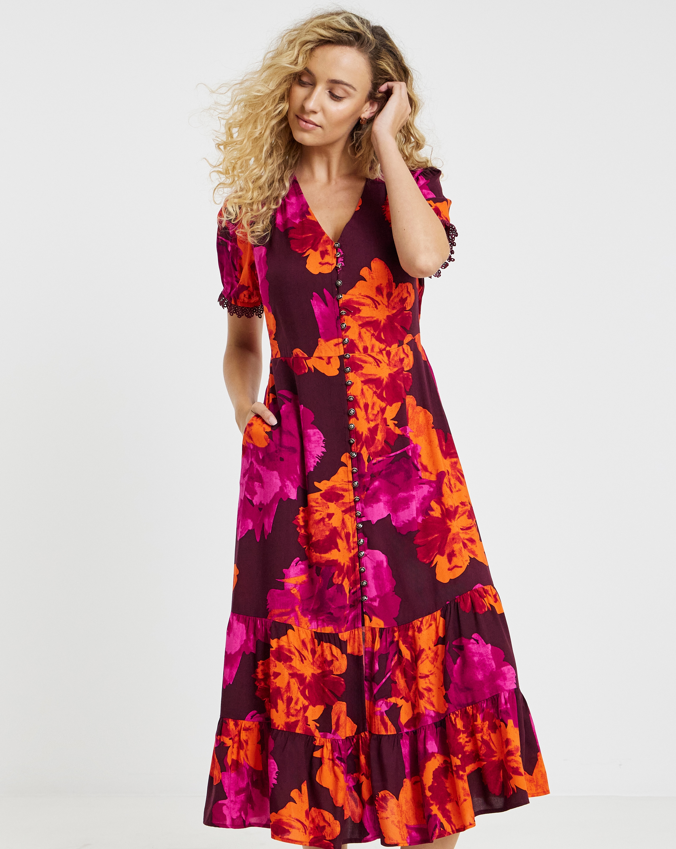 Joe Browns Stunning Florals Dress