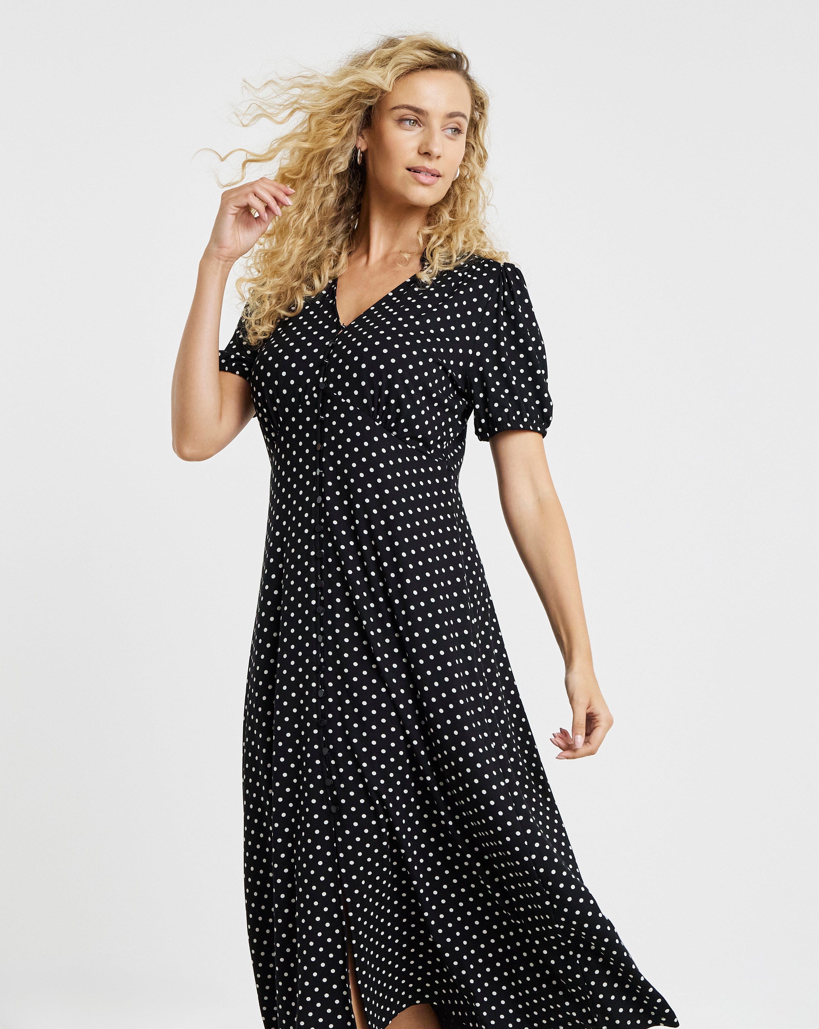 Joe Browns Perfectly Polka Midi Dress