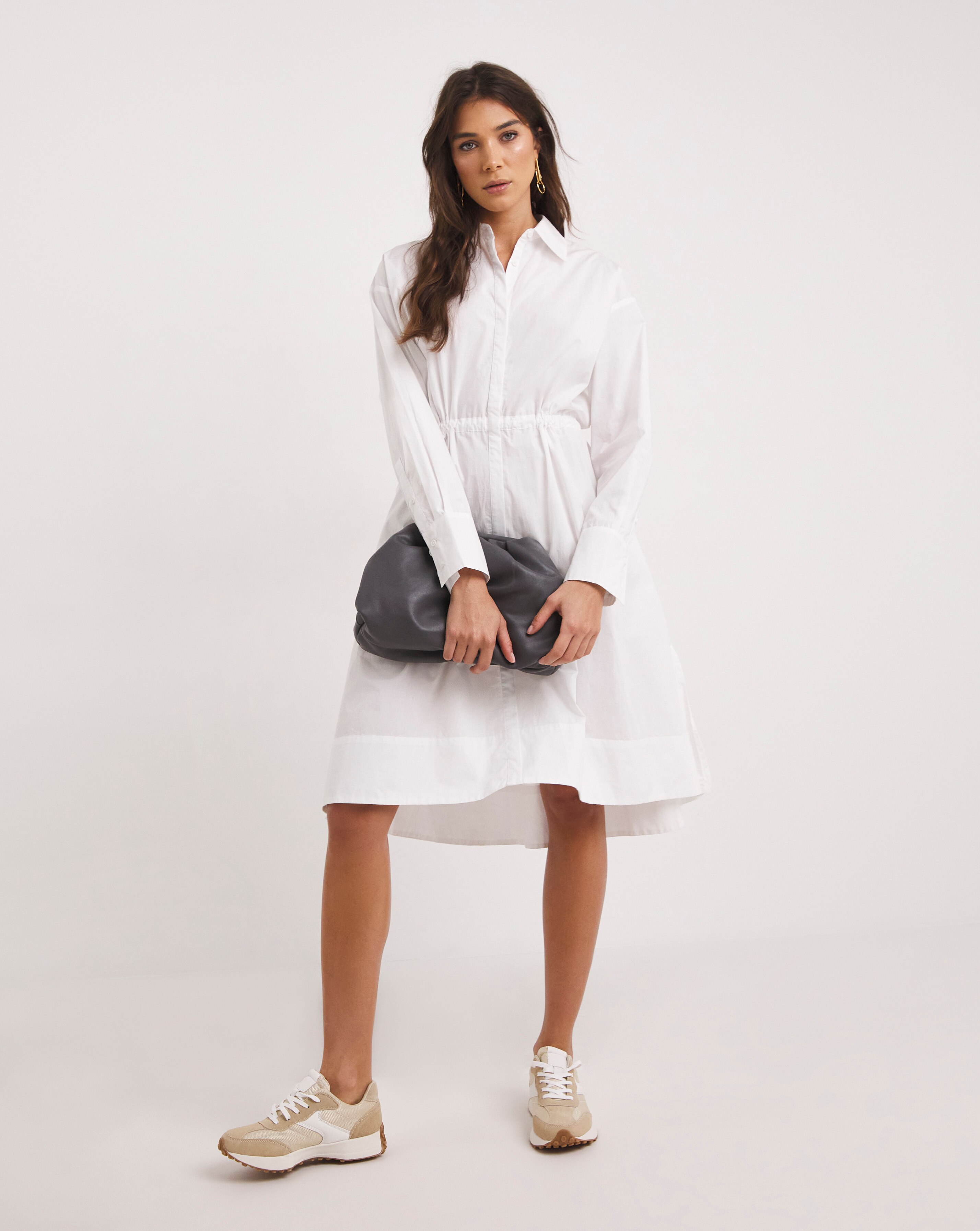 French Connection Poplin Shirt Dress | J D Williams