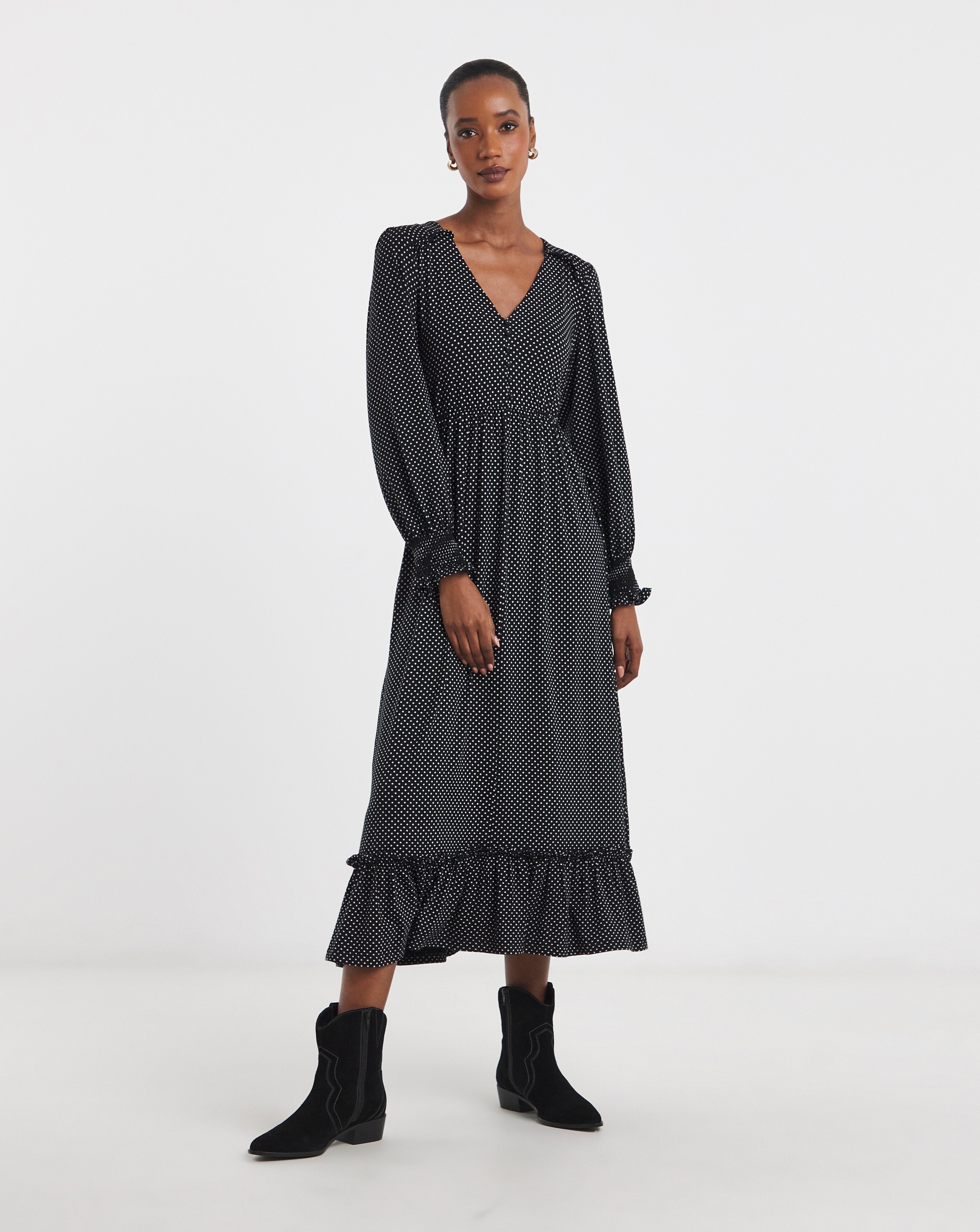 Joe Browns Polka Dot Midaxi Dress