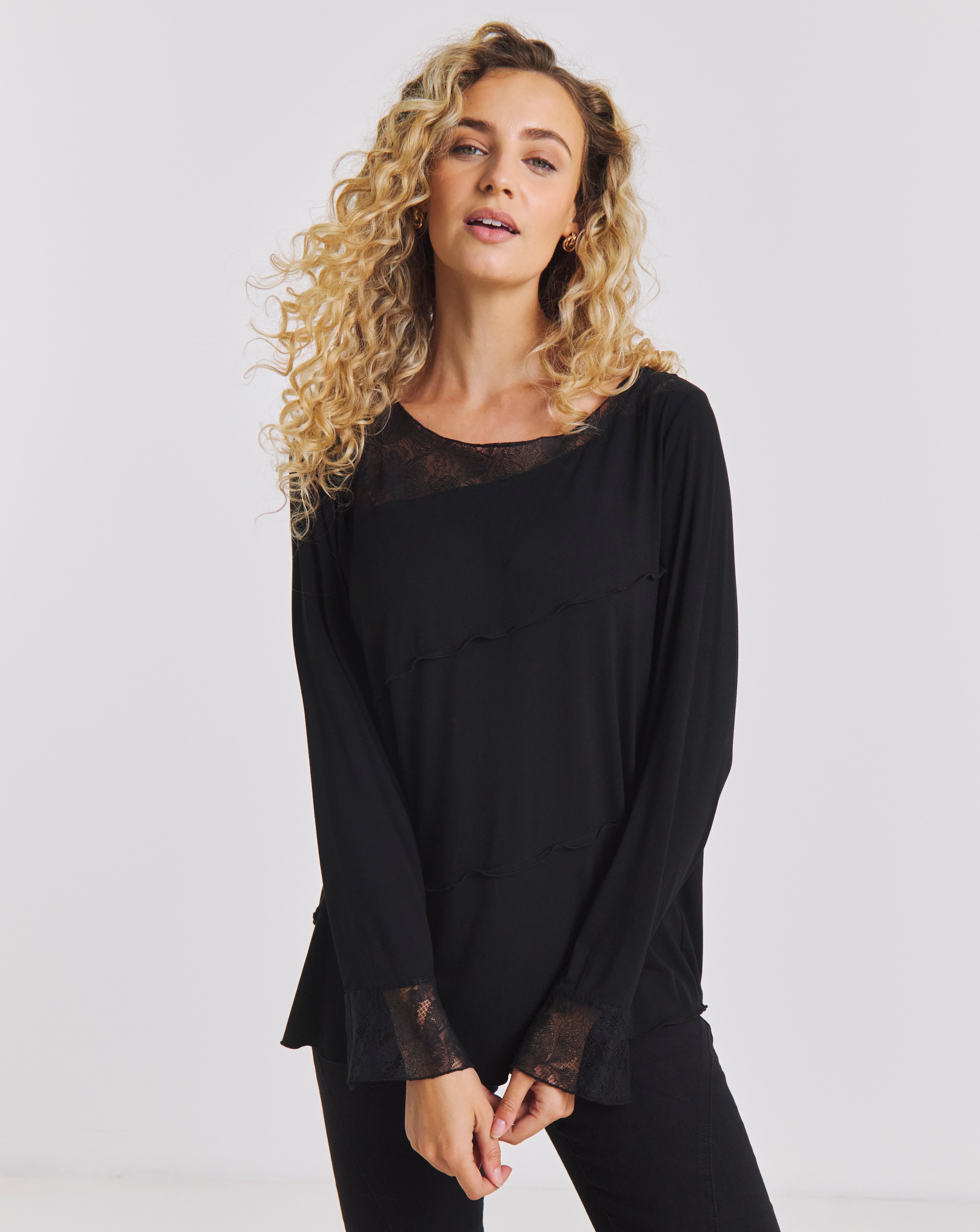 Joe Browns Josie Lace Trim Top