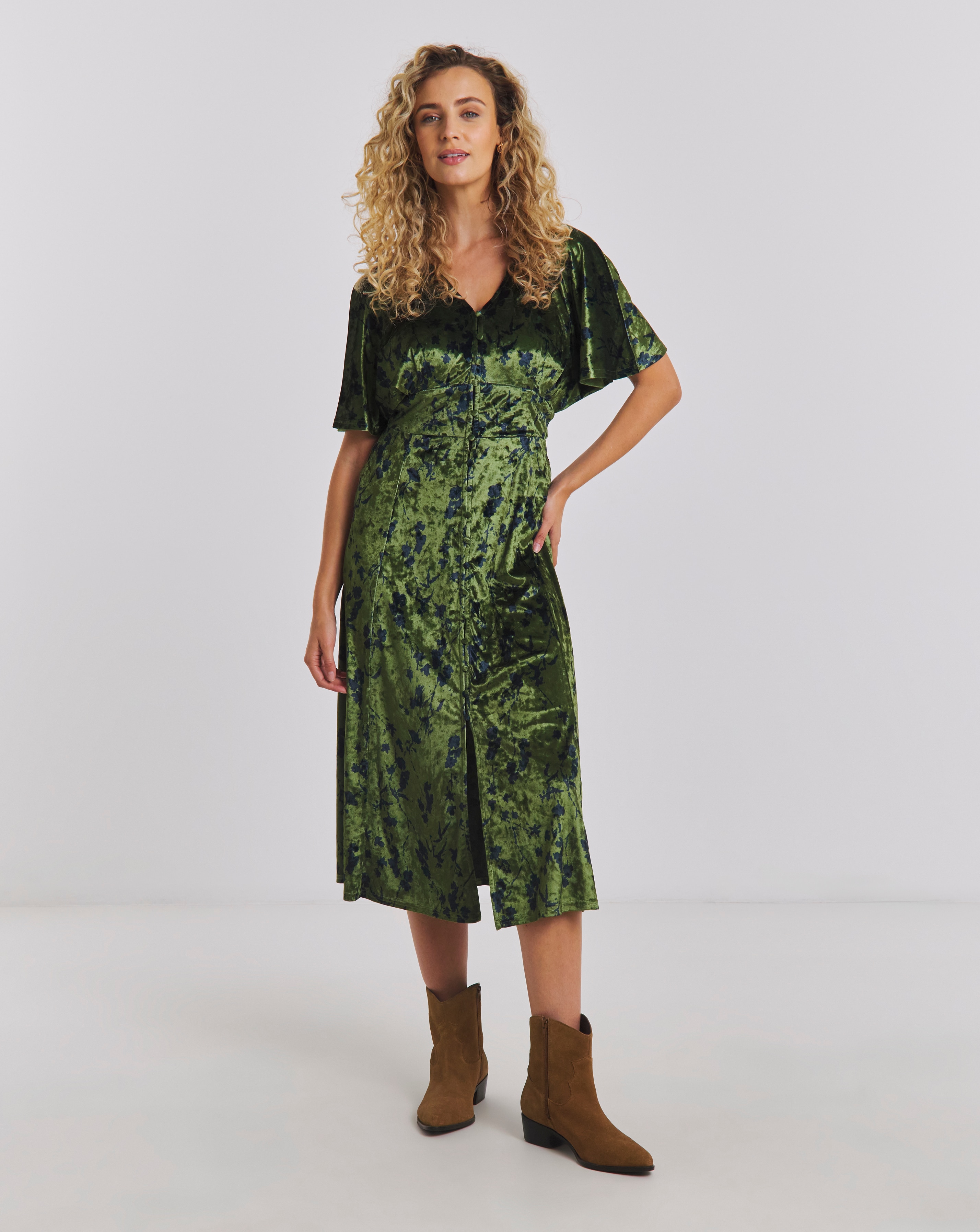 Joe Browns Daria Velour Dress