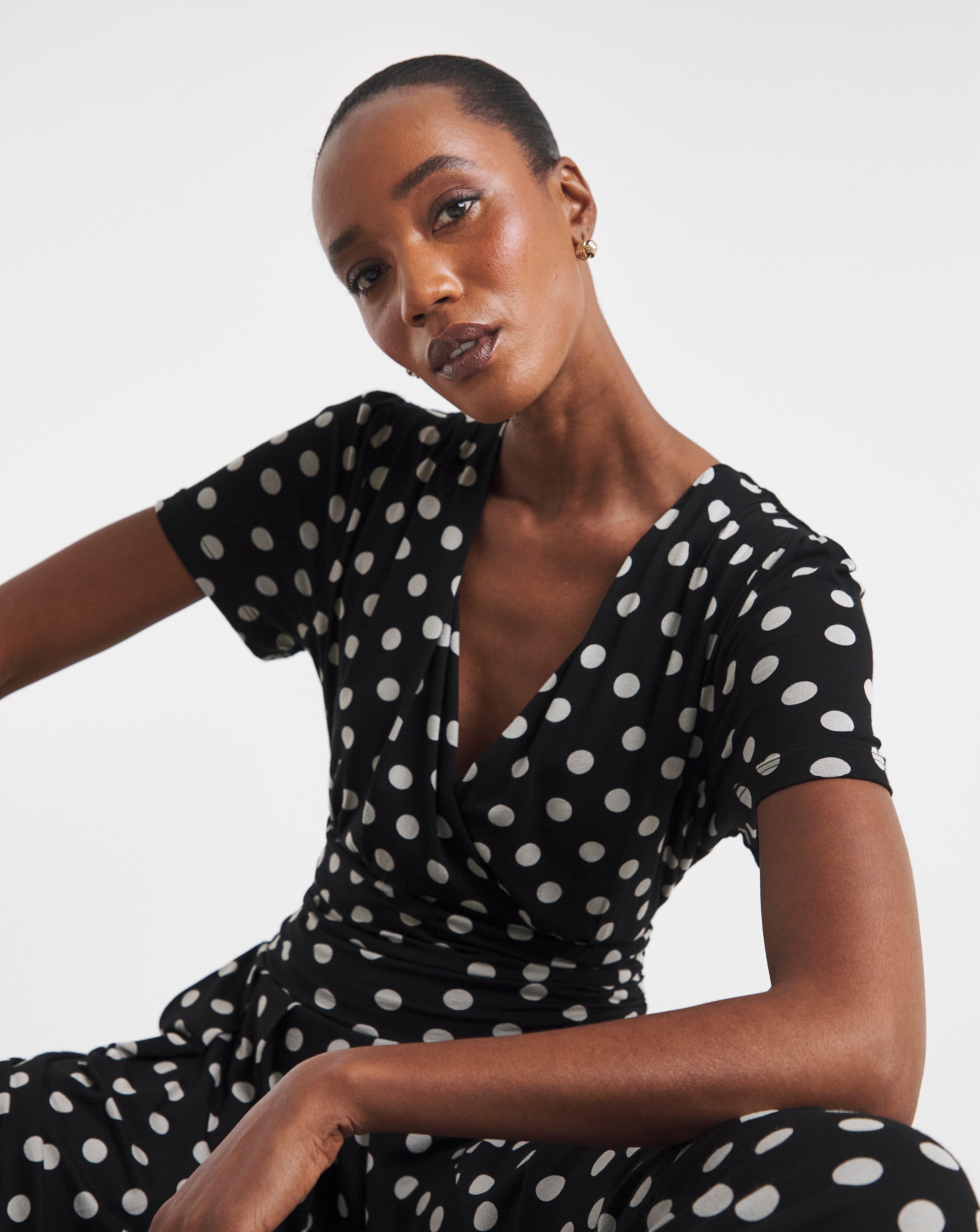 Joe Browns Perfect Polka Jersey Dress