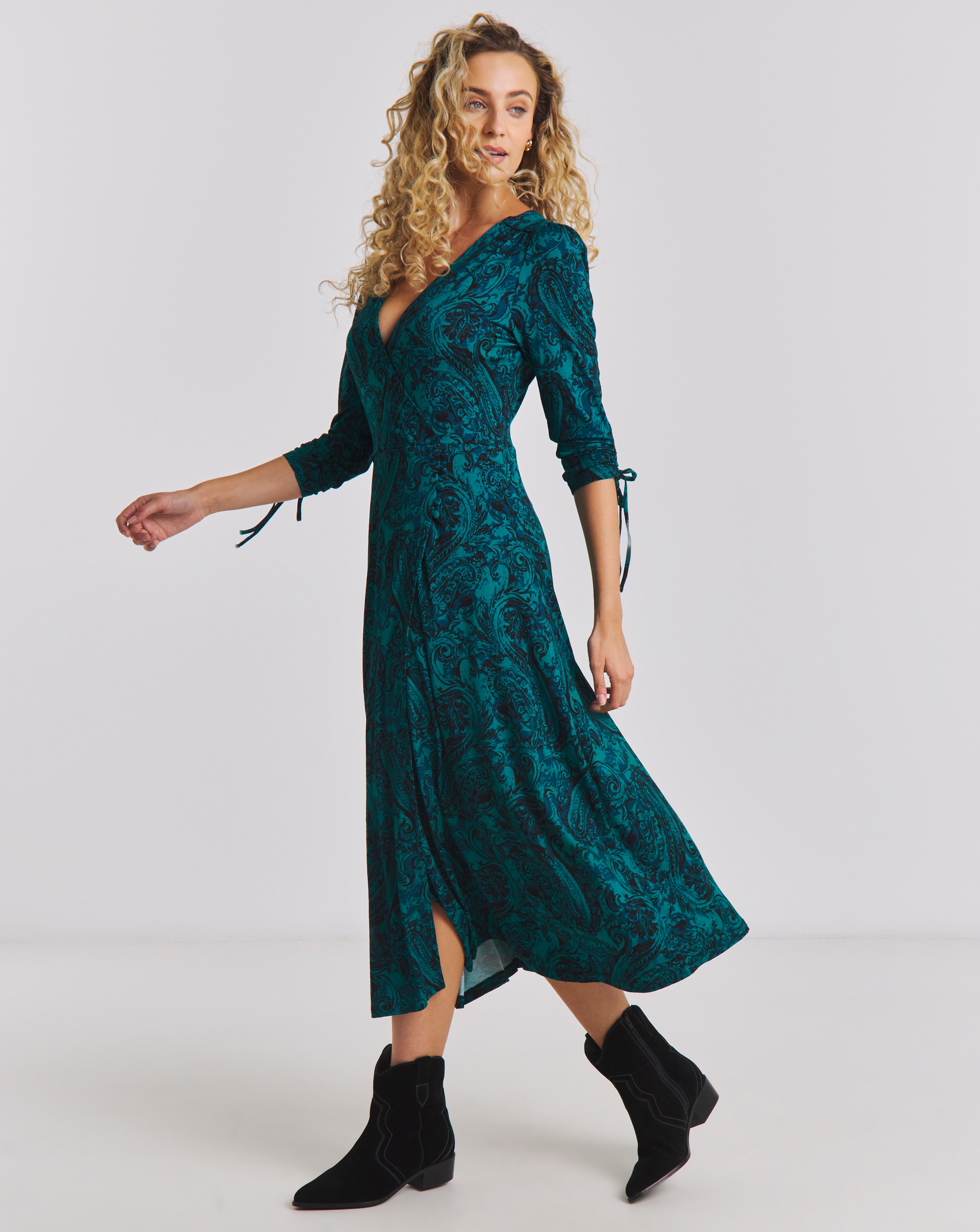 Joe Browns Autumn Blooms Jersey Dress