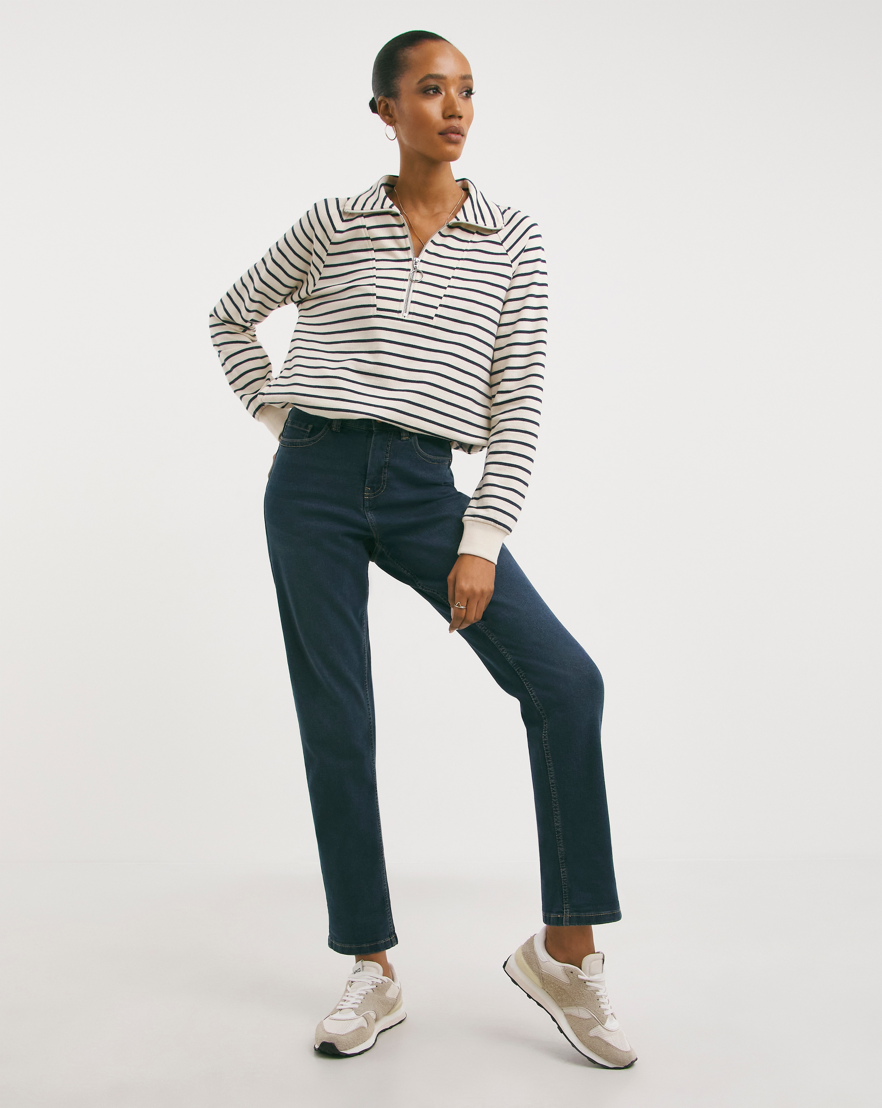 Vintage Blue 24/7 Boyfriend Jeans