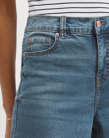 Light Mid Wash 24/7 Wide Leg Jeans