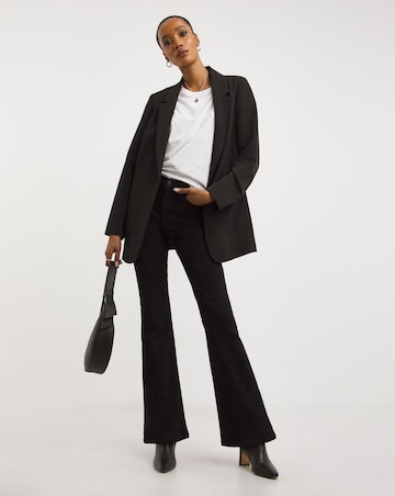 Black 24/7 Bootcut Jeans