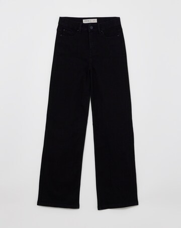 Black 24/7 Wide Leg Jeans