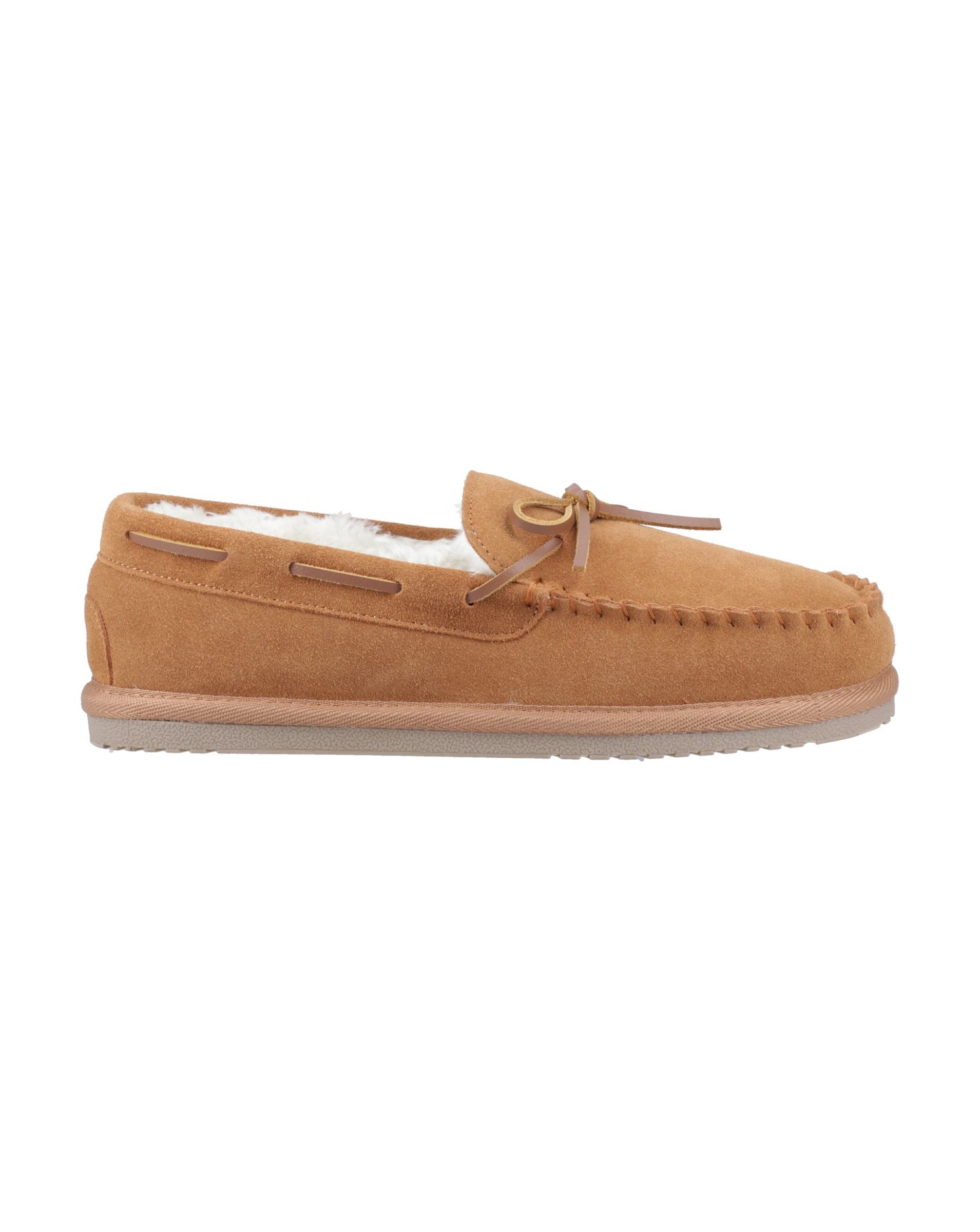 Hush Puppies Abraham Slipper - Tan