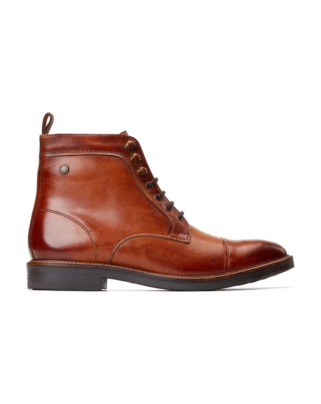 Base London Plymouth Toe Cap Boot