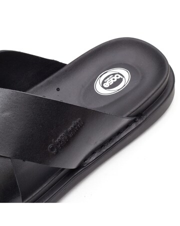 Base London Drift Cross Strap Sandal