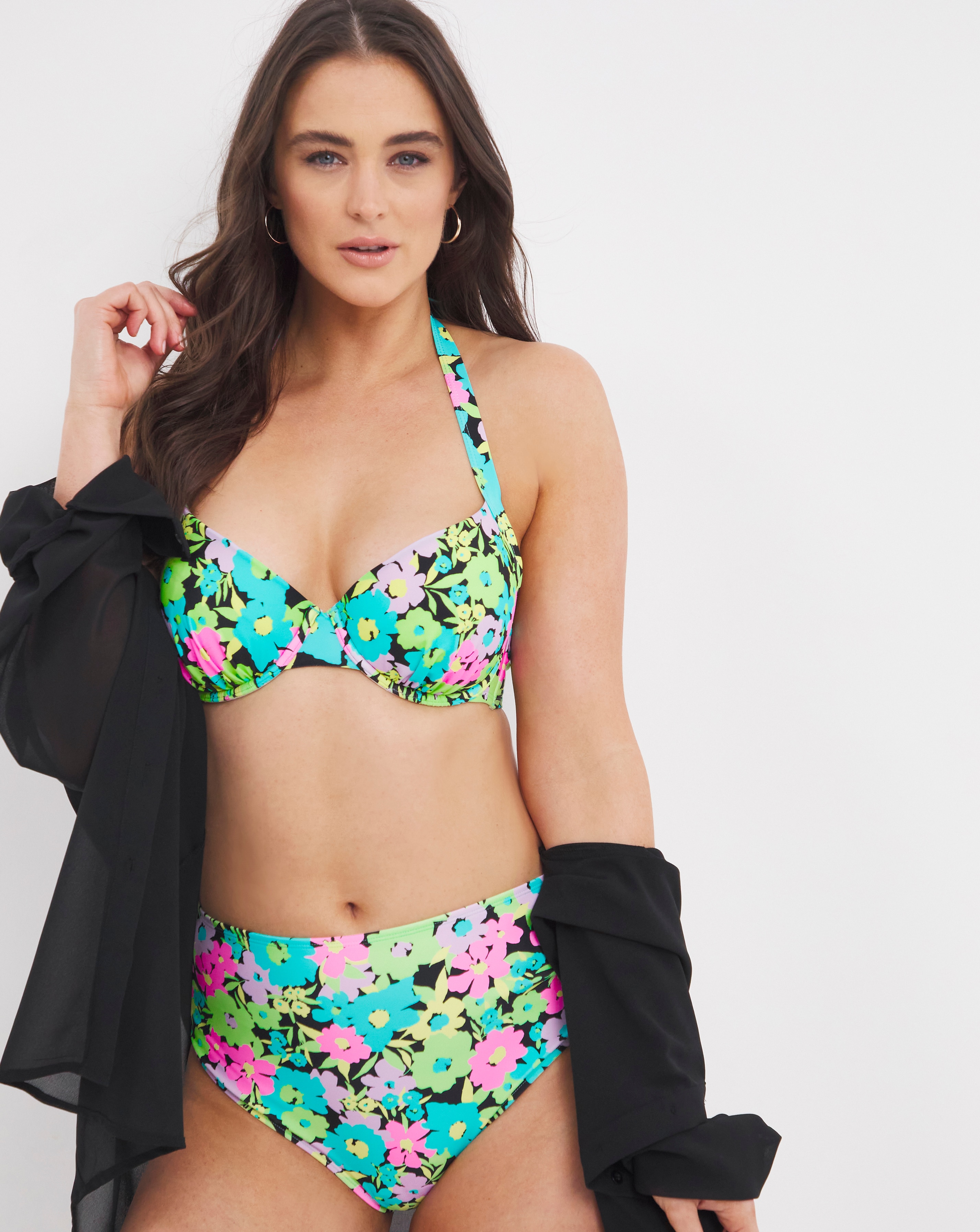 Mix And Match High Waist Bikini Bottoms