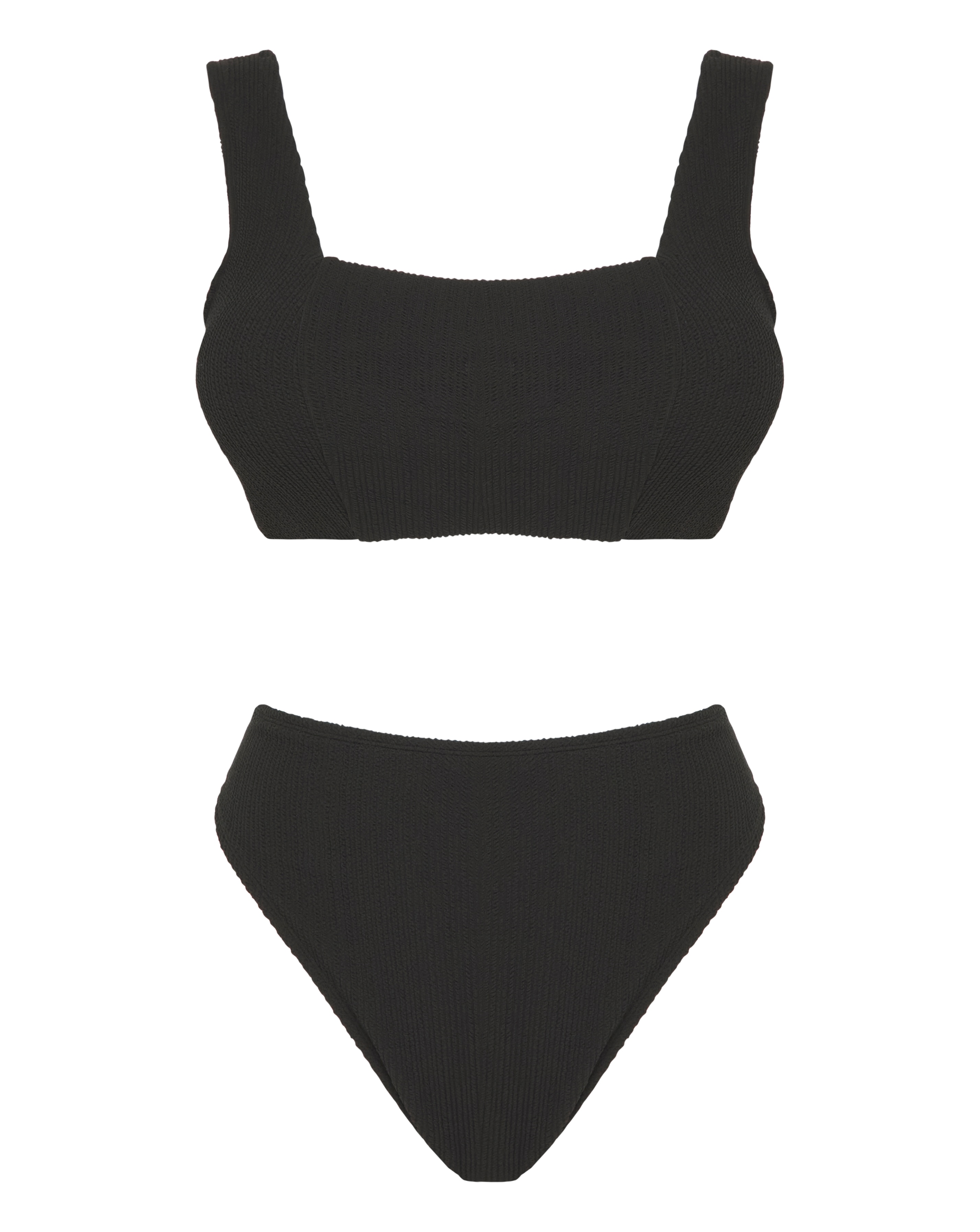 Mix And Match Crinkle Bikini Set
