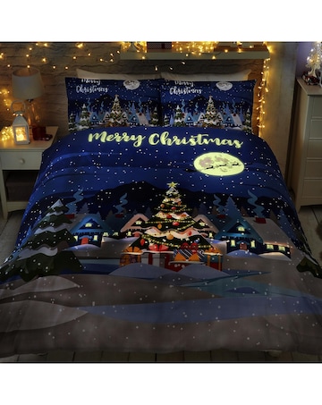Bedlam Glow In The Dark Duvet Cover Set