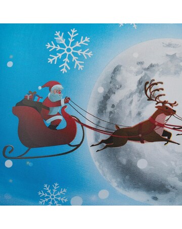 Bedlam Santa Glow In The Dark Duvet Cover Set